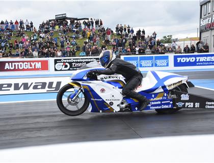 Main Event at Santa Pod Raceway
