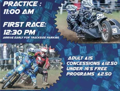 Leamington Grass Track on 14th September is fast approaching