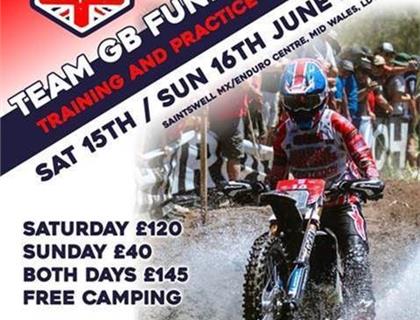 Team GB ISDE Fundraising weekend open to Adults, Youth and Juniors