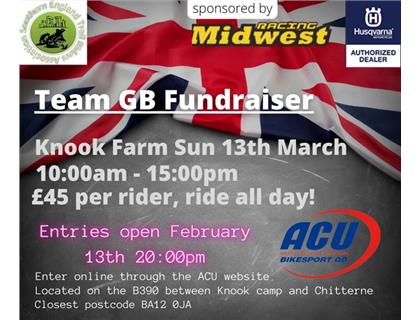 Team GB ISDE Fundraiser sponsored by Midwest Racing at Knook Farm 13th March 2022