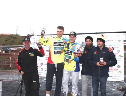 Moulds and Kerwin lead Maxxis British Sidecar Cross Championship after Desertmartin