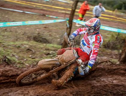 Wet and Tough Day for Team GB at the ISDE