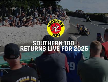 Southern 100 Road Races returns Live in 2026