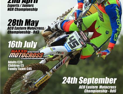 Action Packed Season of Motocross ahead at Blaxhall in 2017