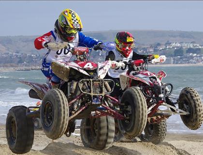 WEYMOUTH INTERNATIONAL BEACH RACE - Class Act on Beach!