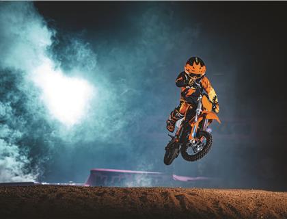 KTM, Husqvarna and GasGas Charge Ahead With E-Motocross Arenacross Series