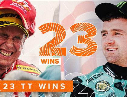 Dunlop Claims his 23rd TT Win in the RST Superbike Race