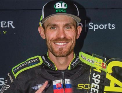 Vaculik Wins; Woffy Blow at the British Grand Prix at Cardiff