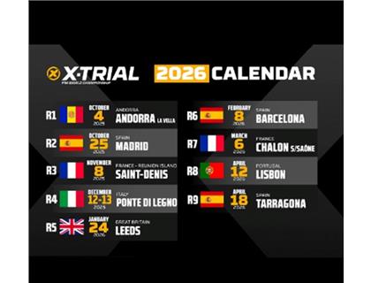 2026 X-TRIAL SCHEDULE CONFIRMED