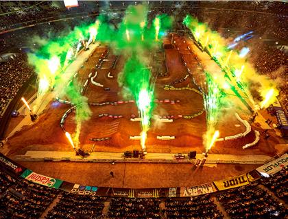 Watch the British GP track map for the first ever World Supercross Grand Prix