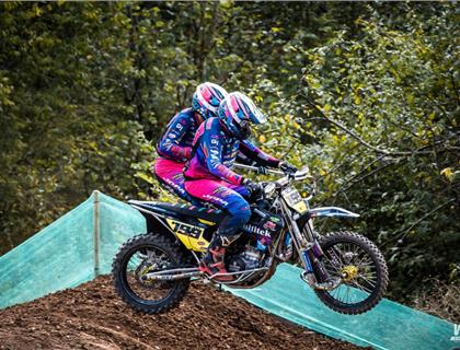 Wilkinson & Millard take first ever World Sidecarcross GP win at Rudersberg