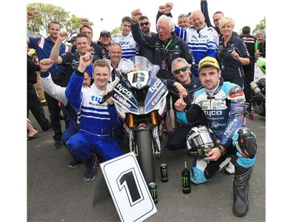 Emotional victory for Dunlop and Tyco BMW in RST Superbike TT Race