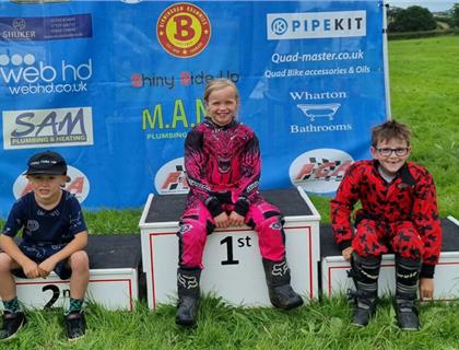 Lilly lights up Hampton!! 2024 Formula Grasstrack Championship Round 5