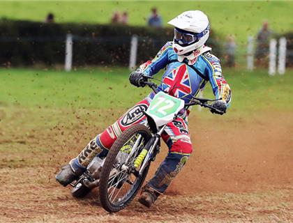 Mulford majestic at Ledbury! 2021 British Grasstrack Championship