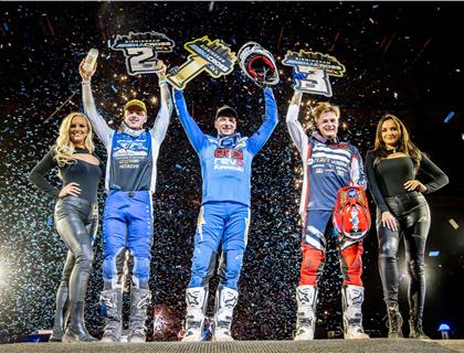Searle Dominates Penultimate Round of Arenacross