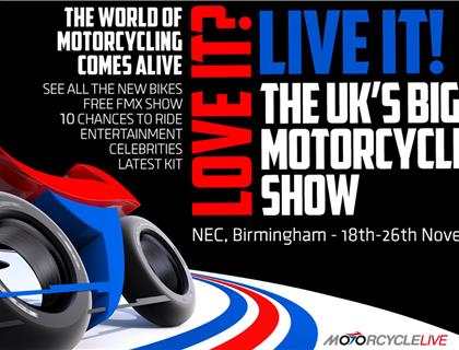 Visit the ACU at Motorcycle Live