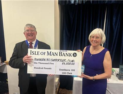 Southern 100 ‘100 Club’ Raises £6,500 for the Southern 100 Supporters Club