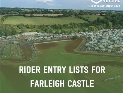 Entry List Unveiled for Farleigh Castle Vets MX 2024