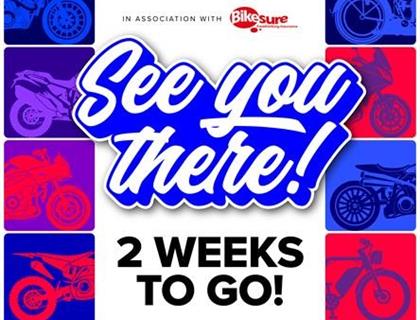 Just two weeks to go until Motorcycle Live opens its doors