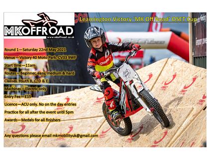 MK Off Road to run the first OSET cup in the West Midlands!