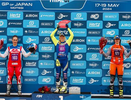 Bristow double up at Taisei Rotec TrialGP of Japan