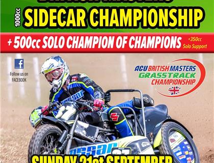 Sidecar Masters RELOADED – Swingfield, Sun 21 Sept!