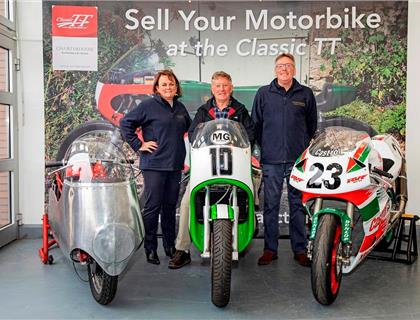Charterhouse Auctioneers to Bring Historic Bike Auction to Classic TT