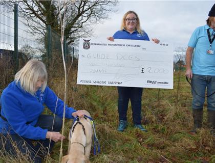 Berkhamsted MC & CC Support Guide Dog Charity