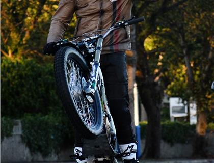 Lampkin Wheelies Entire TT Course