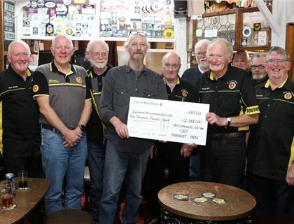 Old Market Inn Continues to Amaze in its Fund Raising