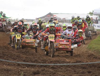 Brown and Conner take Clean Sweep at Wattisfield Hall for the ACU British Clubman Sidecarcross