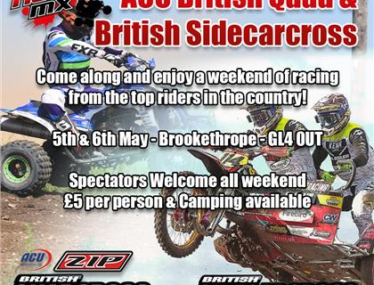 ACU British Sidecar Cross Round 2 Changes to Brookthorpe