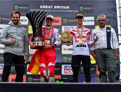 Gold Medals For Prado and Adamo, Perfect Gajser in Matterley Basin While Geerts Wins On His Last MX2
