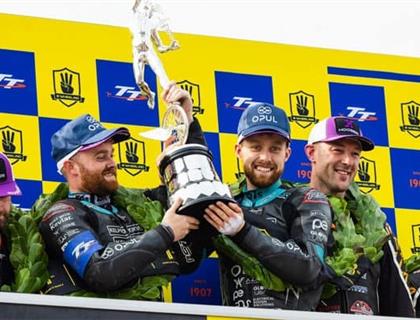 Crowes Continue Sidecar Success with Their 4th Consecutive TT Win