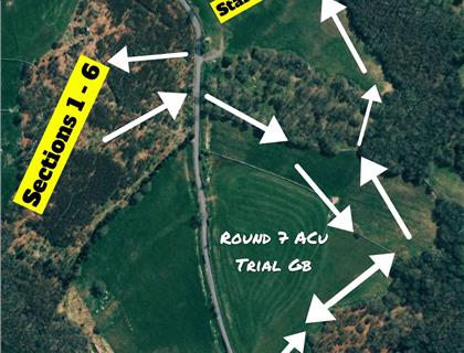 Course details for Round 7 Talon ACU TRIAL GB