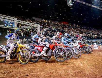 Official Pro Rider Start List for Wembley Arenacross