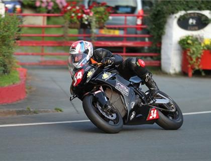 Isle of Man riders dominate Junior MGP Qualifying session as Harrison tops the board