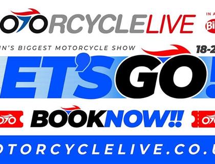 Five reasons to say: “Let’s go…to Motorcycle Live!”