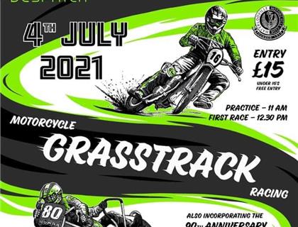 Waterlooville Motorcycle Club Host 2021 ACU British Upright Grasstrack Championship This Weekend