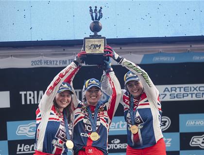 Trial des Nations gold for TeamGB Women