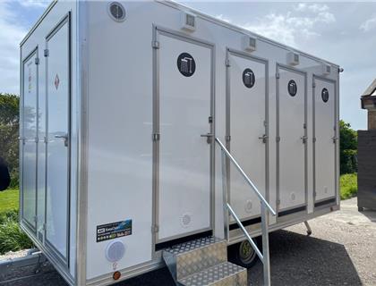 Isle of Man Steam Packet Company Assist with New Shower Unit