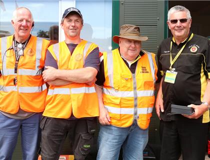 Southern 100 Marshals Tribute to Peter Oates