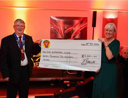Community Support Helps ‘100 Club’ Raise £7,200 for Southern 100 Supporters Club