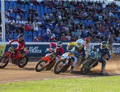 British trio lock out championship top three as Neave extends FIM Flat Track lead