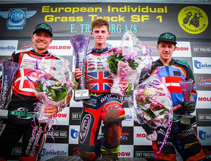 Mulford storms the Euro’s! European Grasstrack Championship Semi Final