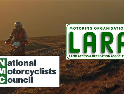 NMC and LARA Formalise Partnership on Green Roads and Motorcycle Sport Issues