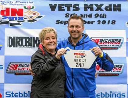 Neil Prince receives award from Vets MXdN