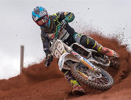 Maxxis challenge for HydroGarden Weston Beach Race winner Kellett