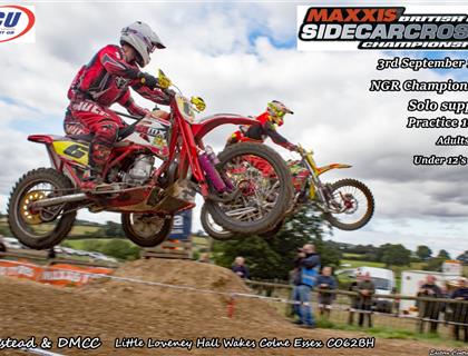 Maxxis British Sidecarcross championship heads to Wakes Colne