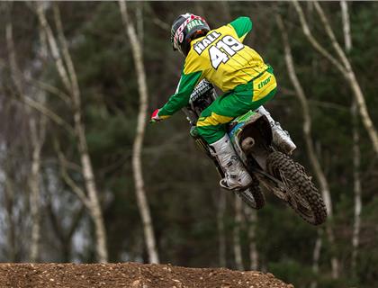 Lewis Hall Secures Place in European 85cc Motocross Final